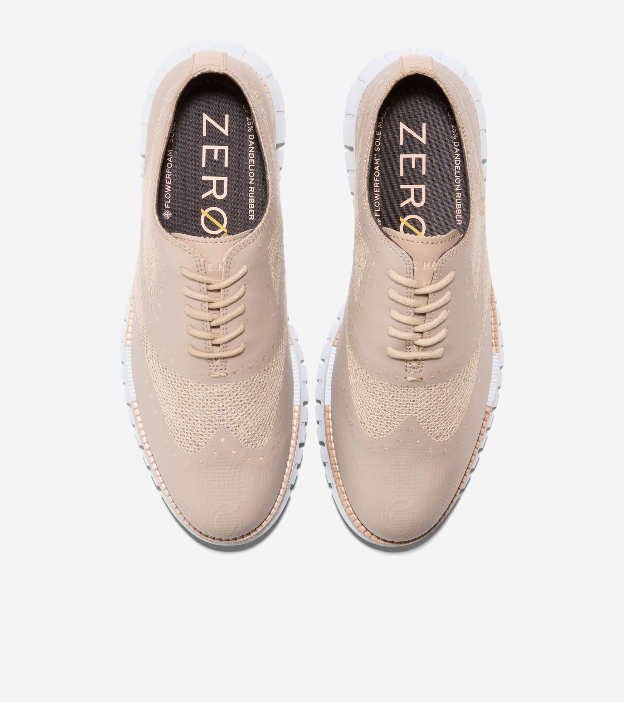 Men's ZERØGRAND Remastered Embrostitch Wingtip Oxfords