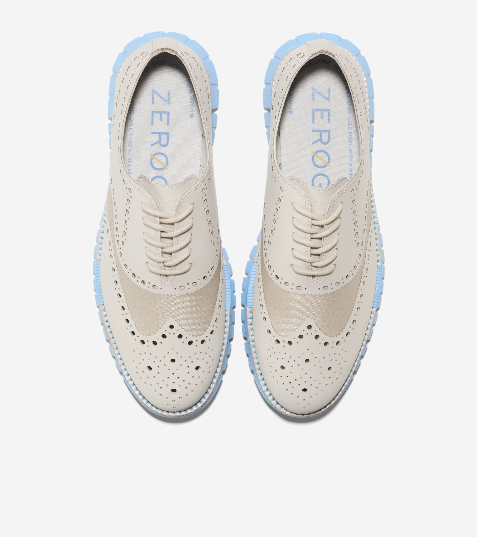 Men's ZERØGRAND Remastered No Stitch Wingtip Oxfords
