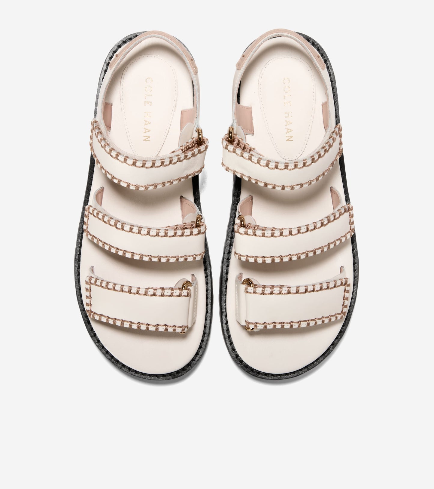 Women's Grandprø Daylin Wedge Triple Strap Sandals