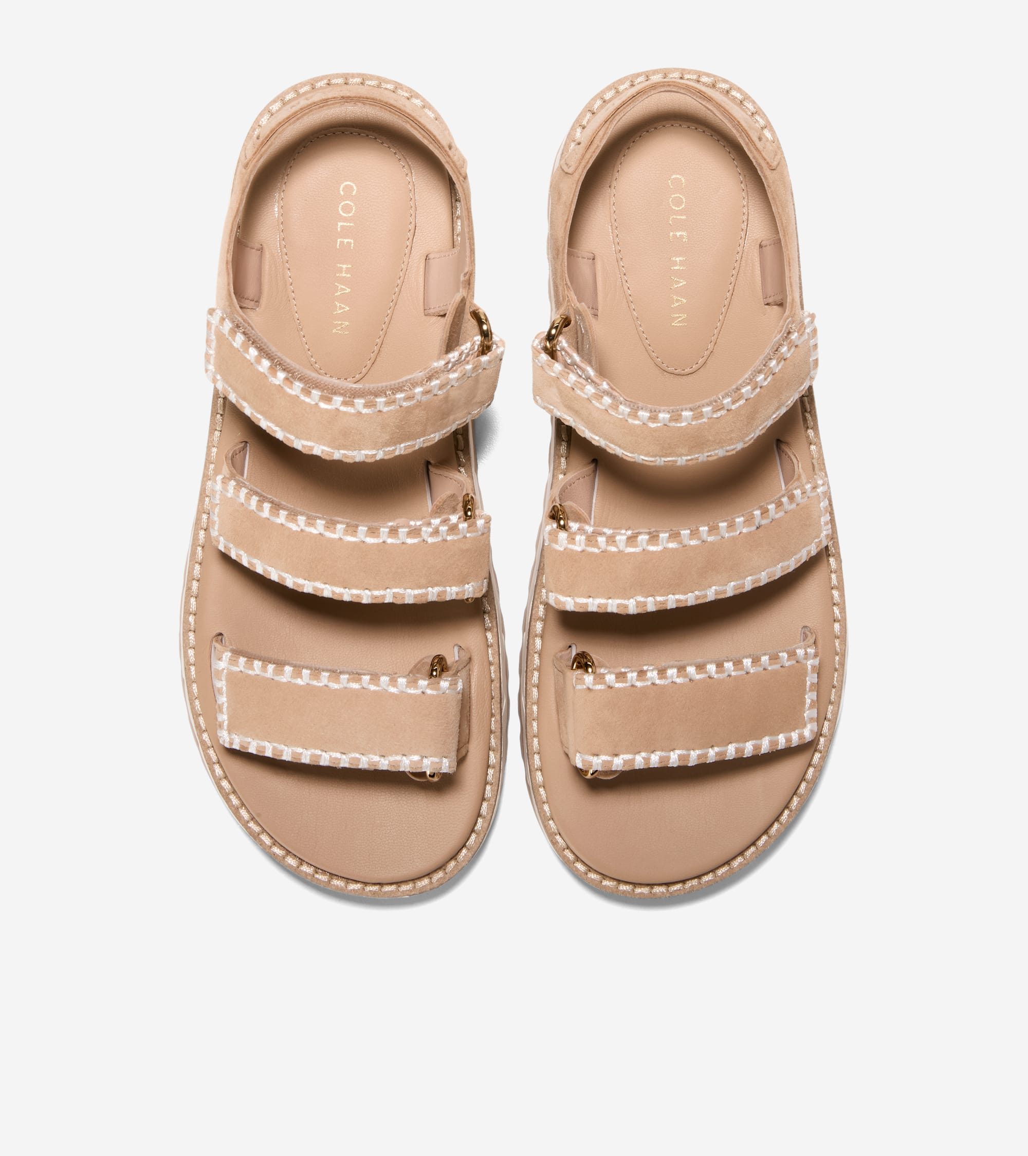Women's Grandprø Daylin Wedge Triple Strap Sandals