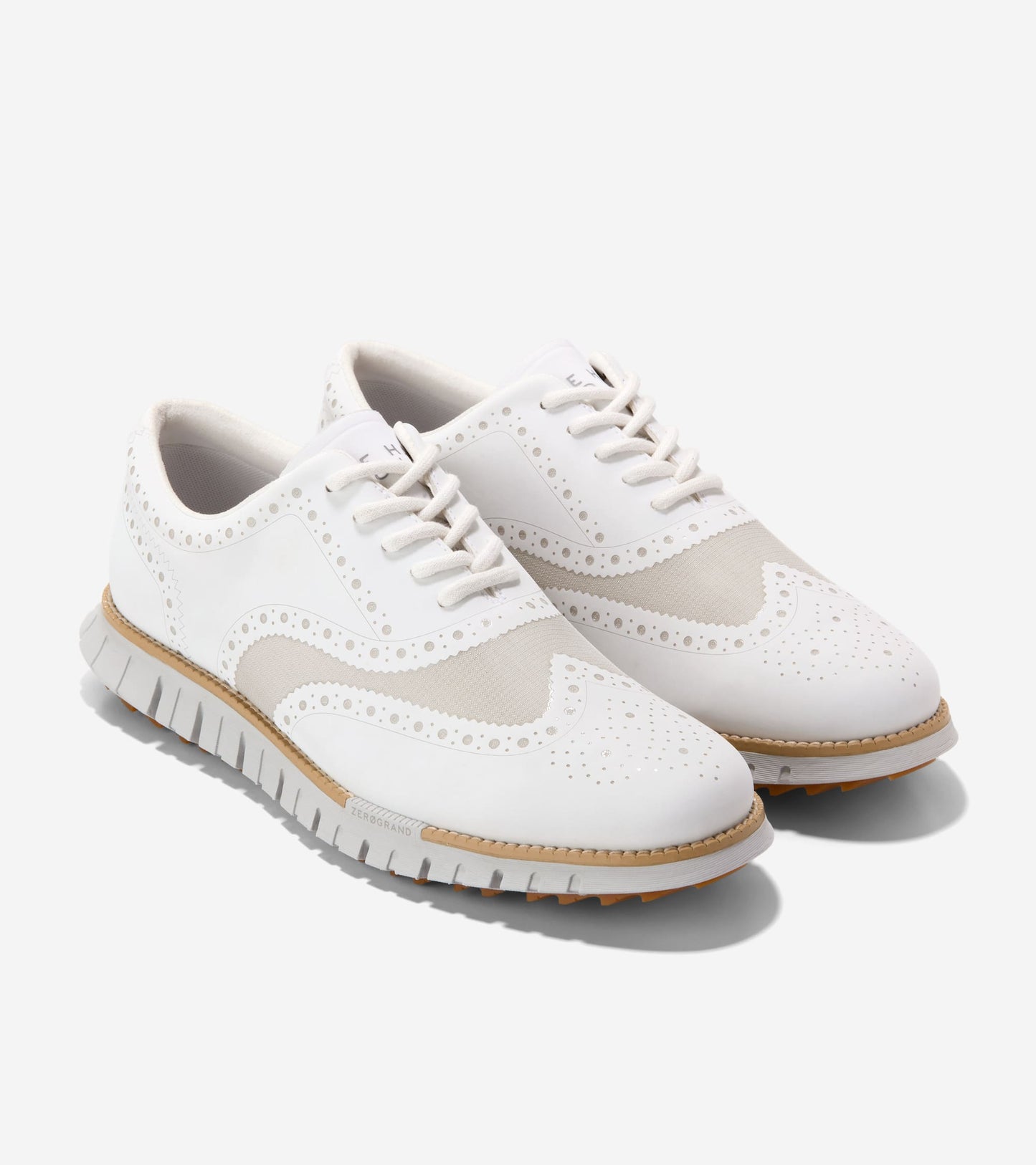Men's ZERØGRAND Remastered No Sew Wingtip Waterproof Golf Shoes