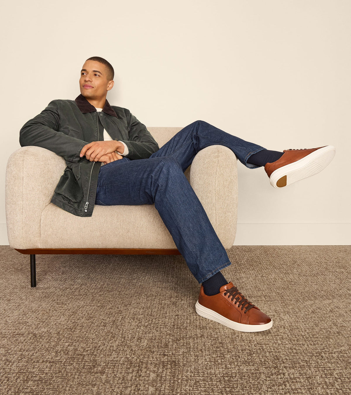 Men's Grand Hurrion Cupsole Lace-To-Toe Sneakers