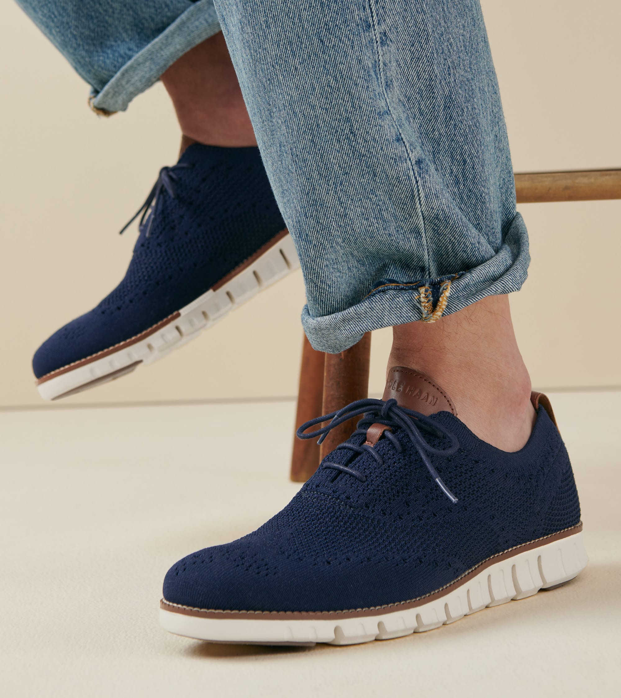 Men's ZERØGRAND Wingtip Oxfords