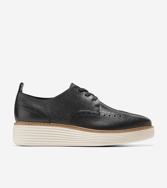 Women's ØriginalGrand Platform Wingtip Oxfords