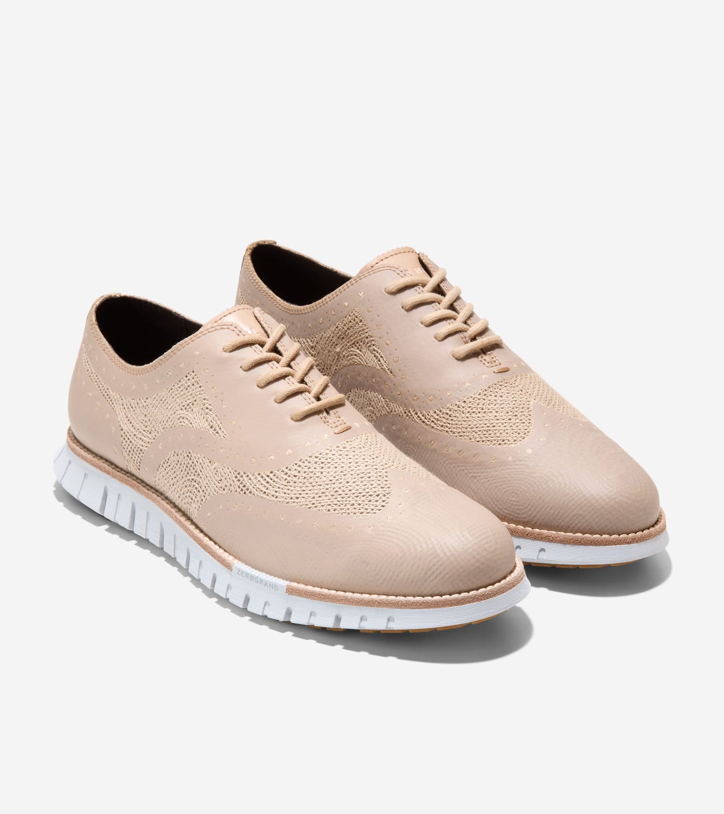 Men's ZERØGRAND Remastered Embrostitch Wingtip Oxfords