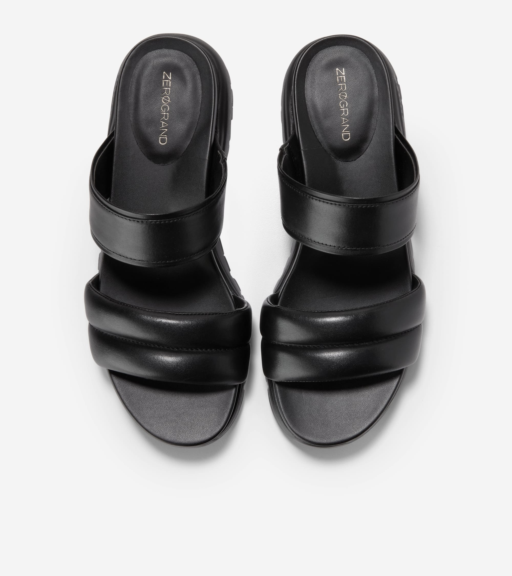 Women's ZERØGRAND Double Band Slide Sandals