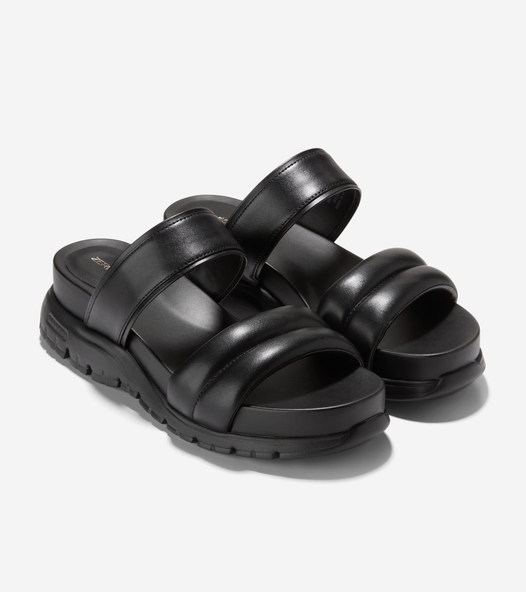 Women's ZERØGRAND Double Band Slide Sandals