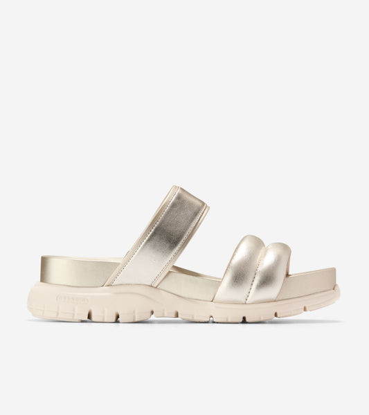 Women's ZERØGRAND Double Band Slide Sandals