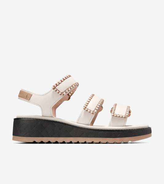 Women's Grandprø Daylin Wedge Triple Strap Sandals