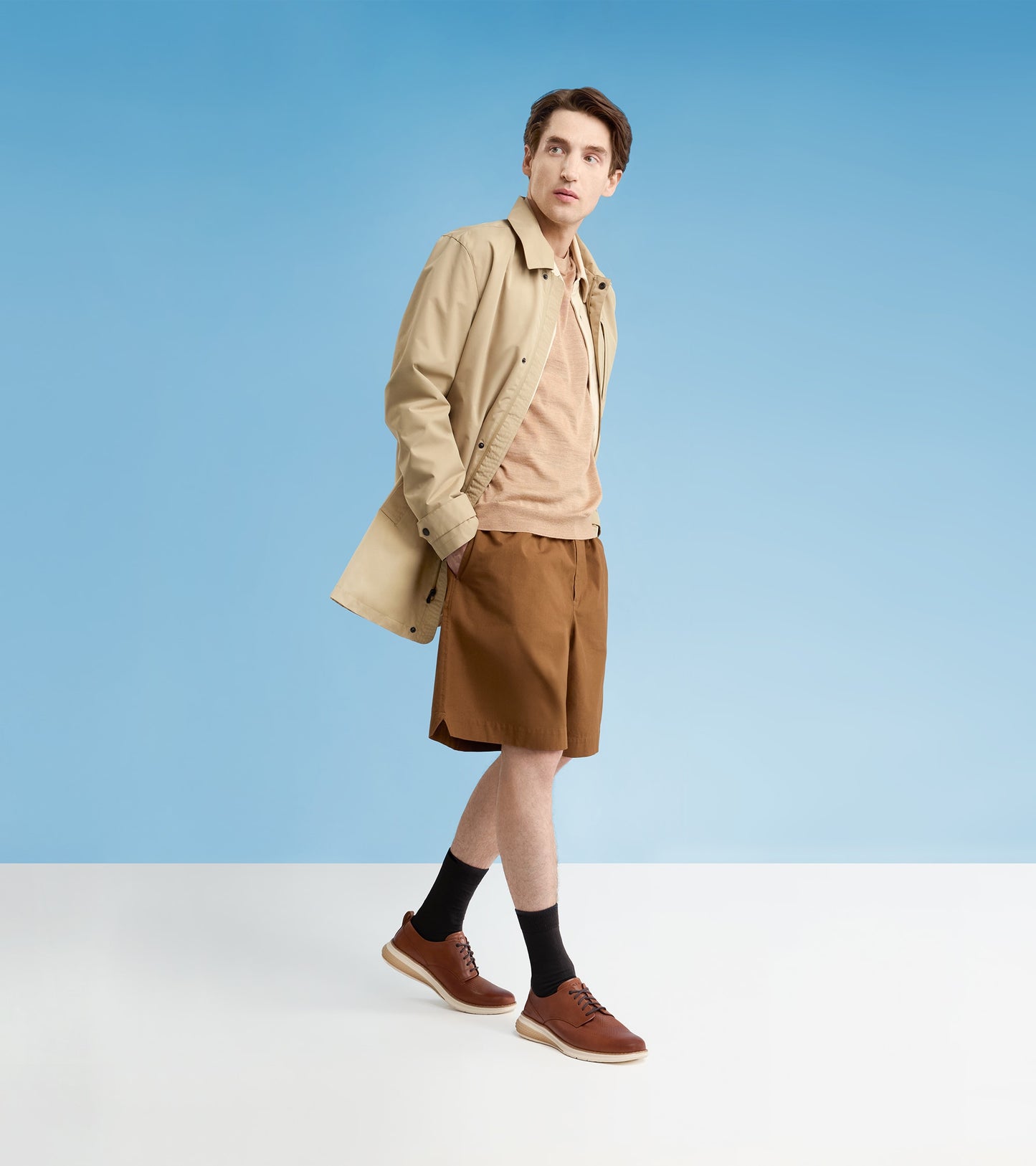 Men's ØriginalGrand Energyweave Perforated Plain Toe Oxfords