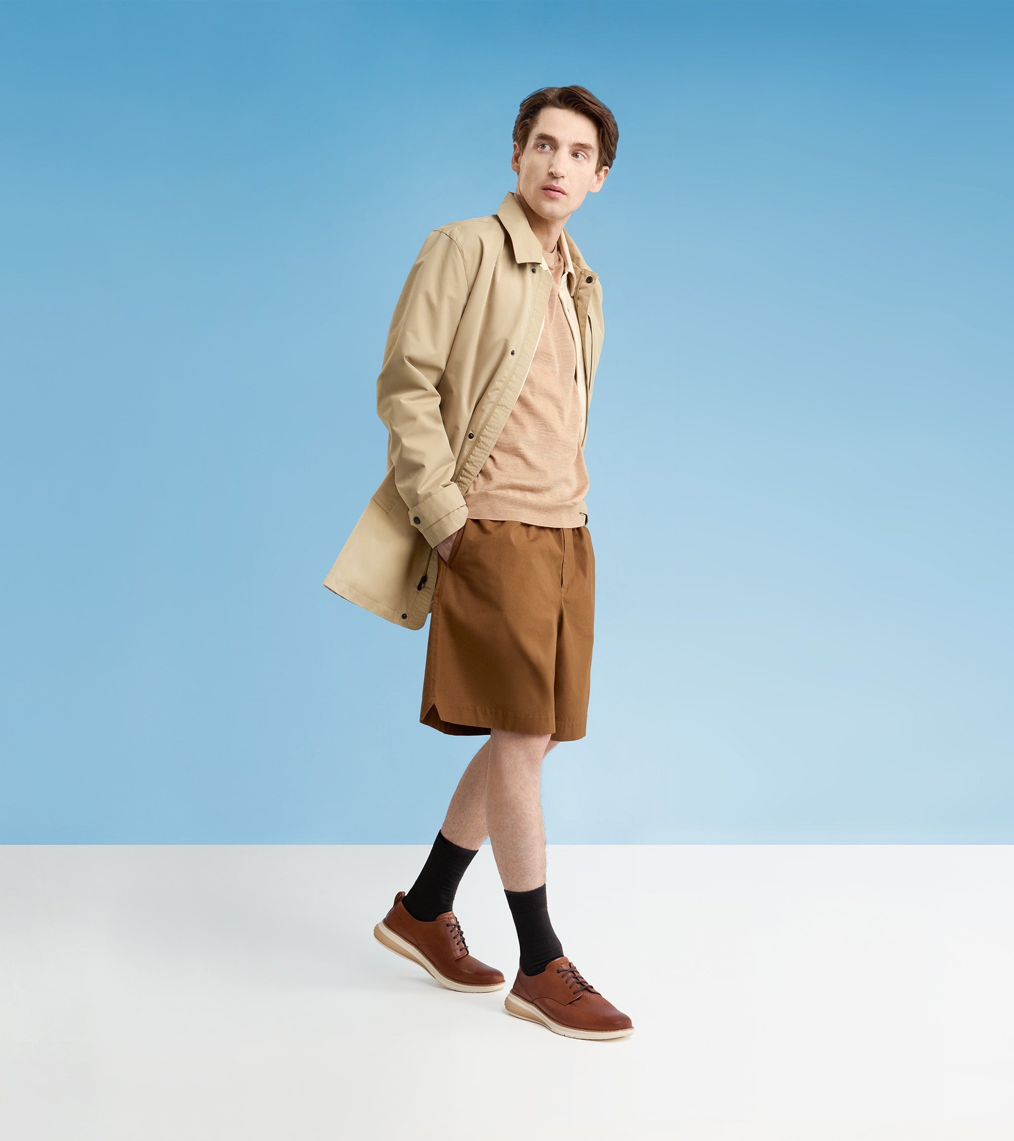 Men's ØriginalGrand Energyweave Perforated Plain Toe Oxfords