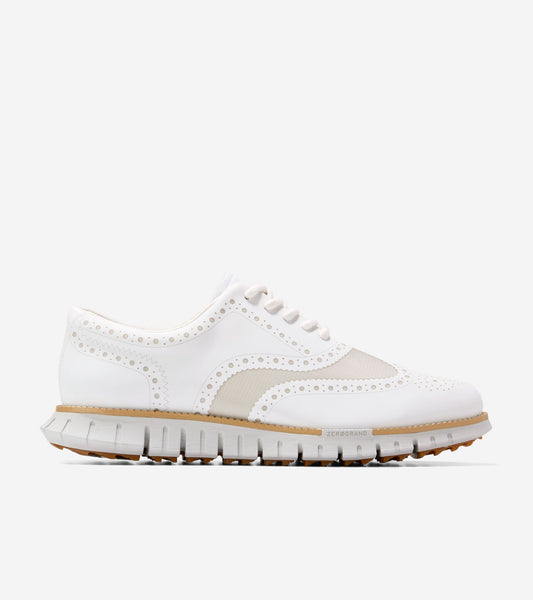 Men's ZERØGRAND Remastered No Sew Wingtip Waterproof Golf Shoes