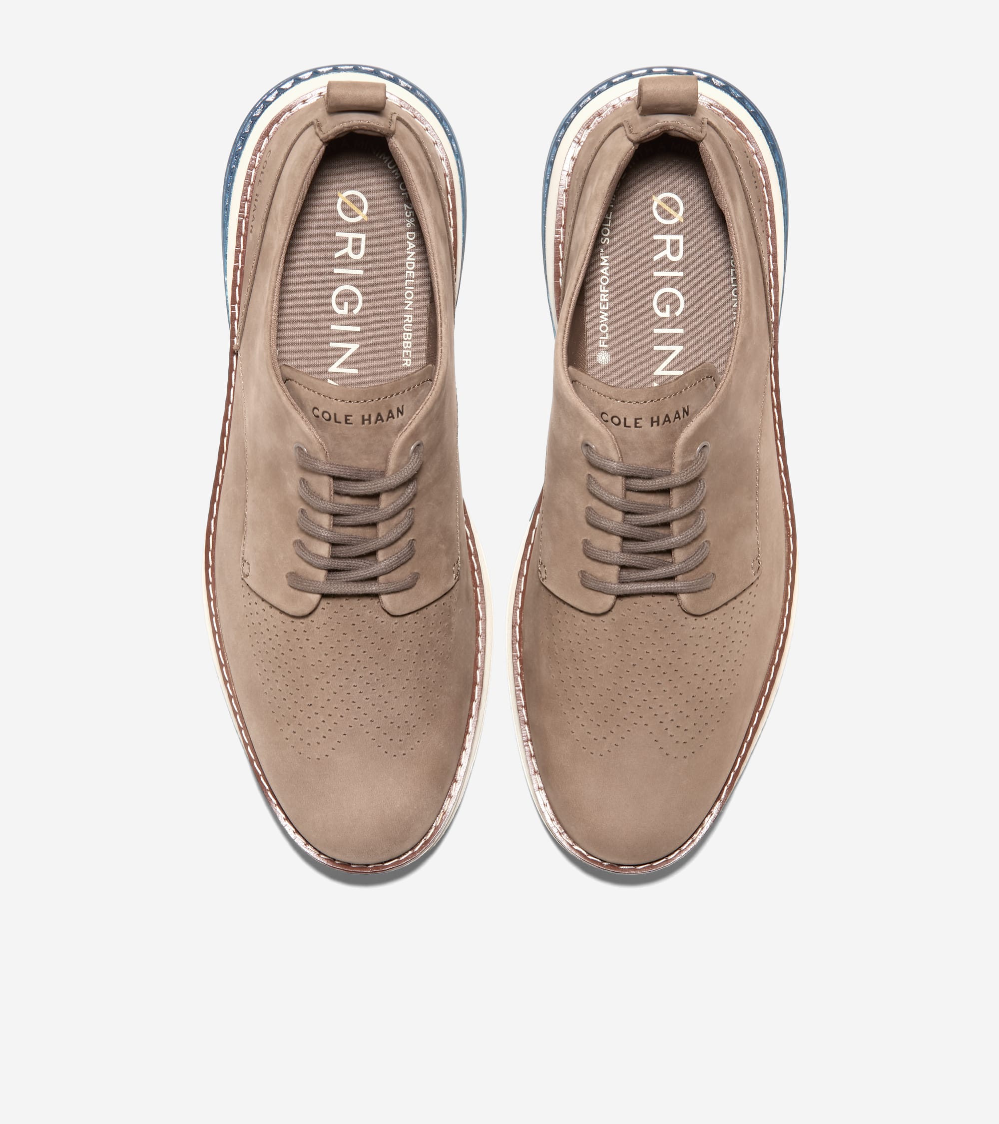 Men's ØriginalGrand Energyweave Perforated Plain Toe Oxfords