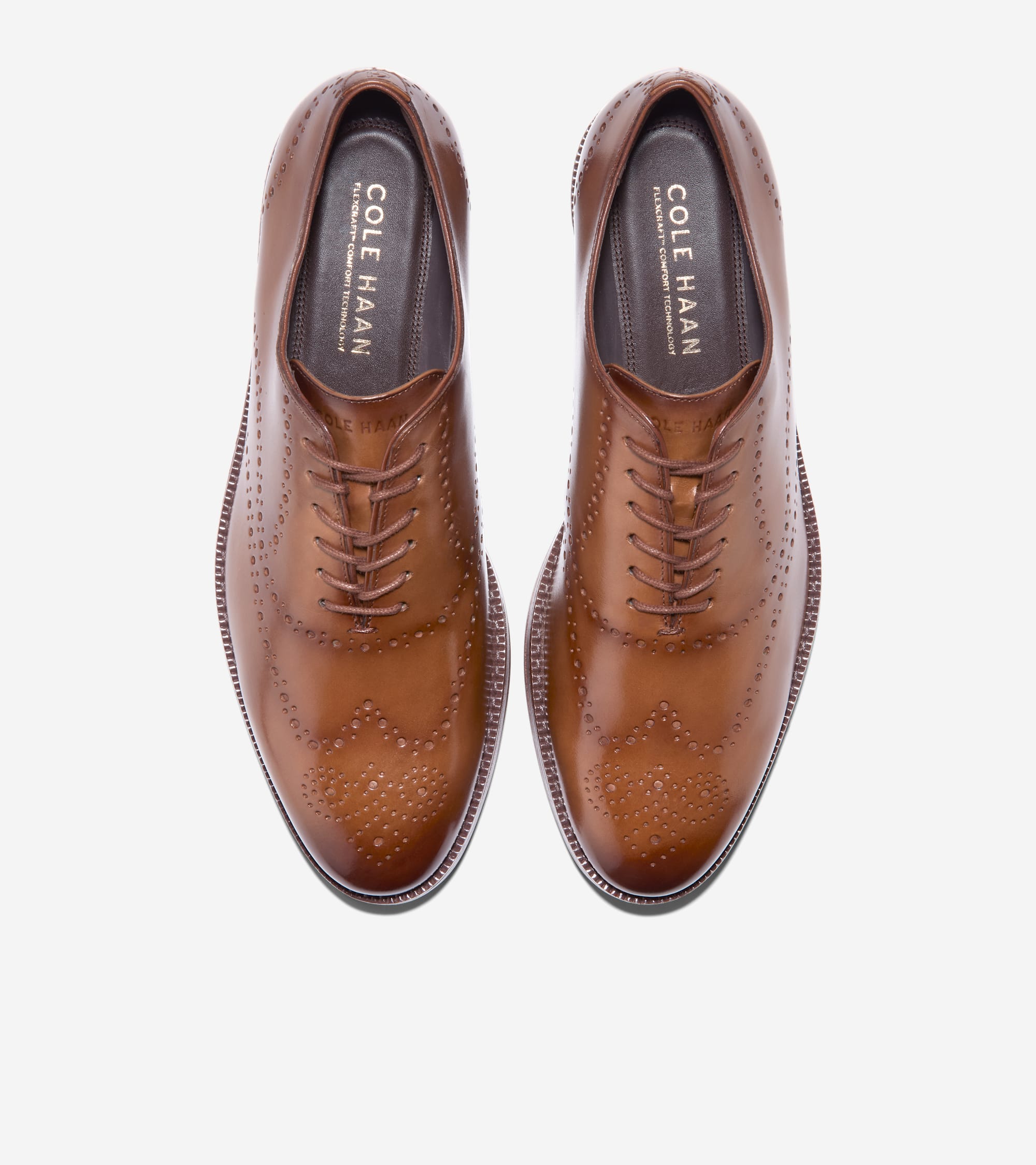Men's Ledley Grand Brogue Wingtip Oxfords