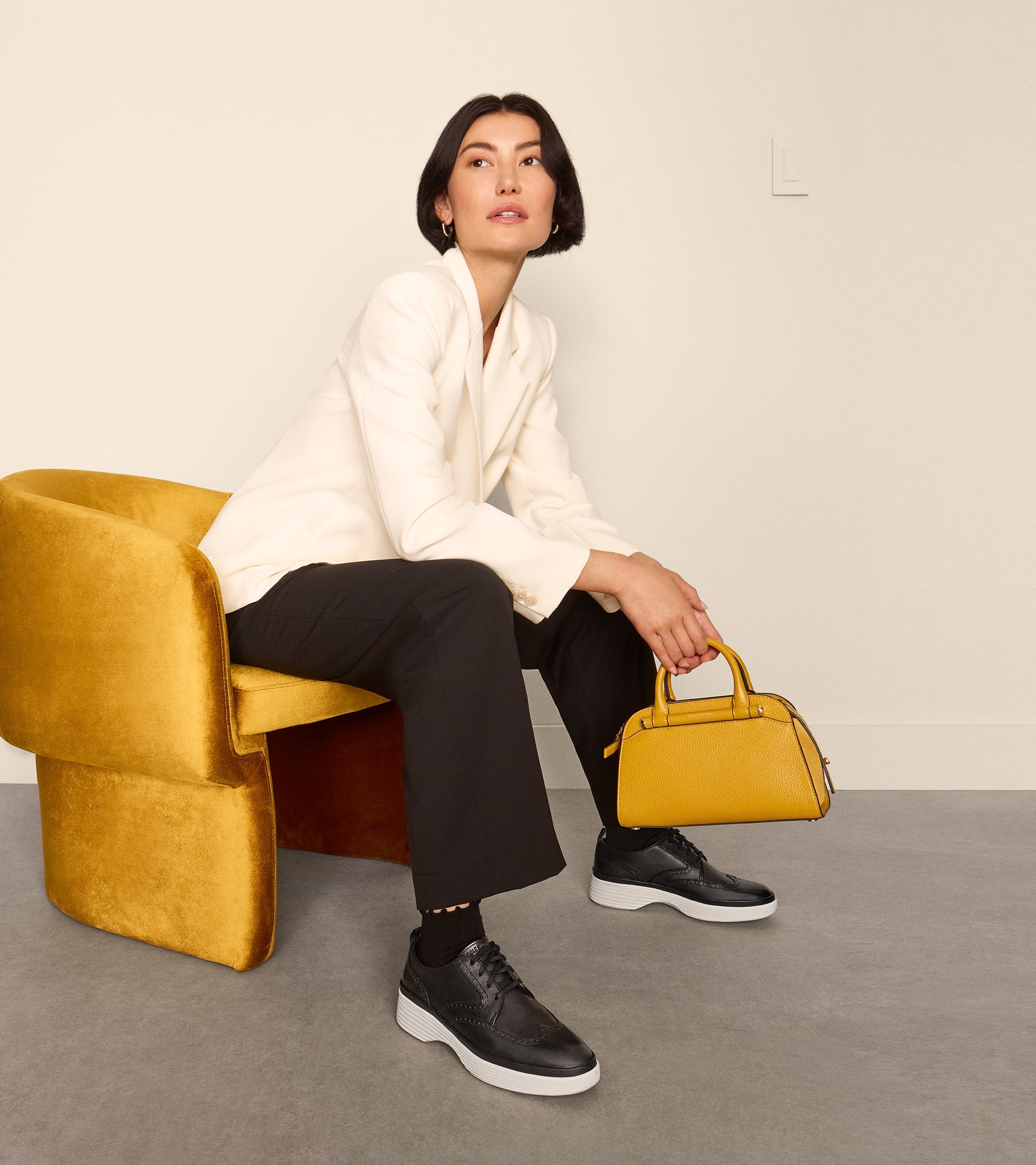 Women's ØriginalGrand City Platform Wingtip Oxfords