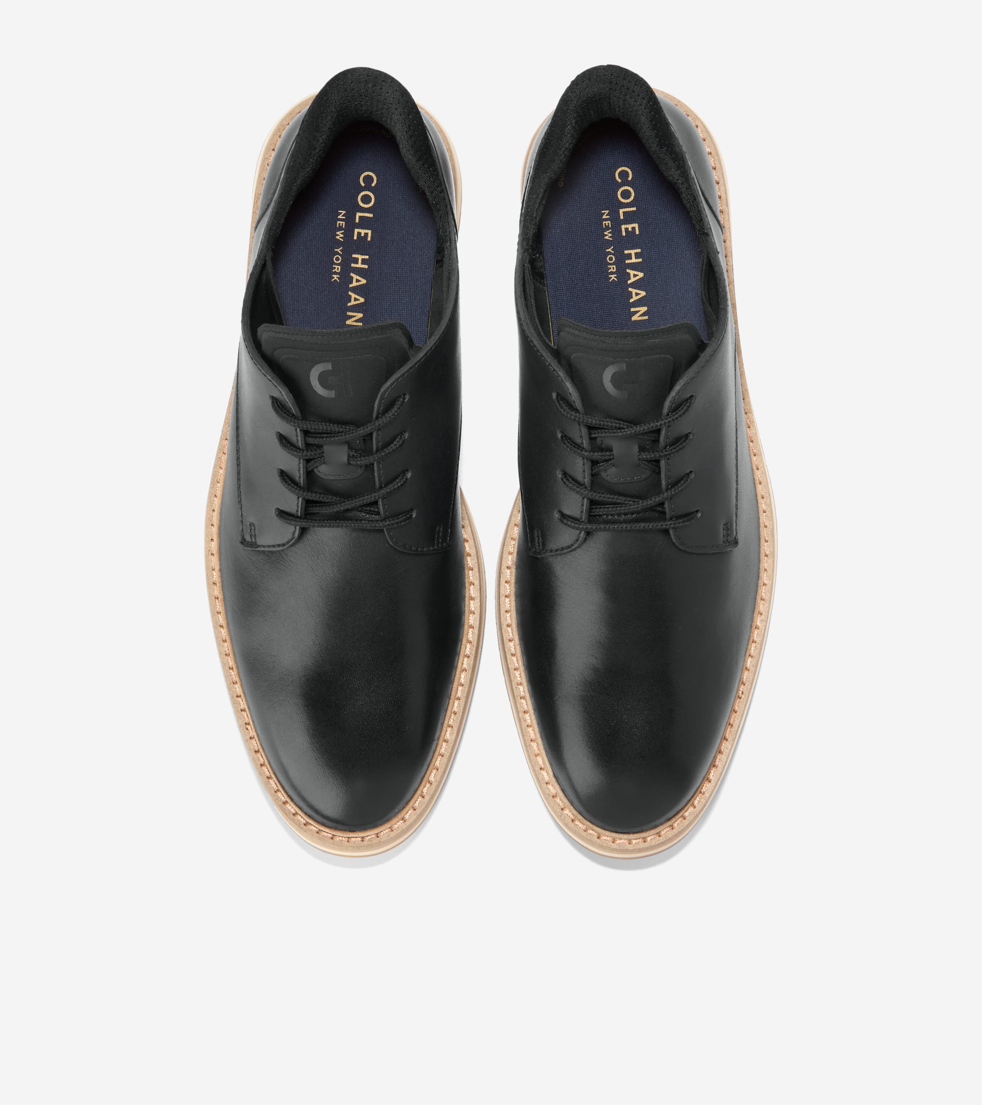 Men's Mansfield Grand Plain Toe Quick-On Oxfords
