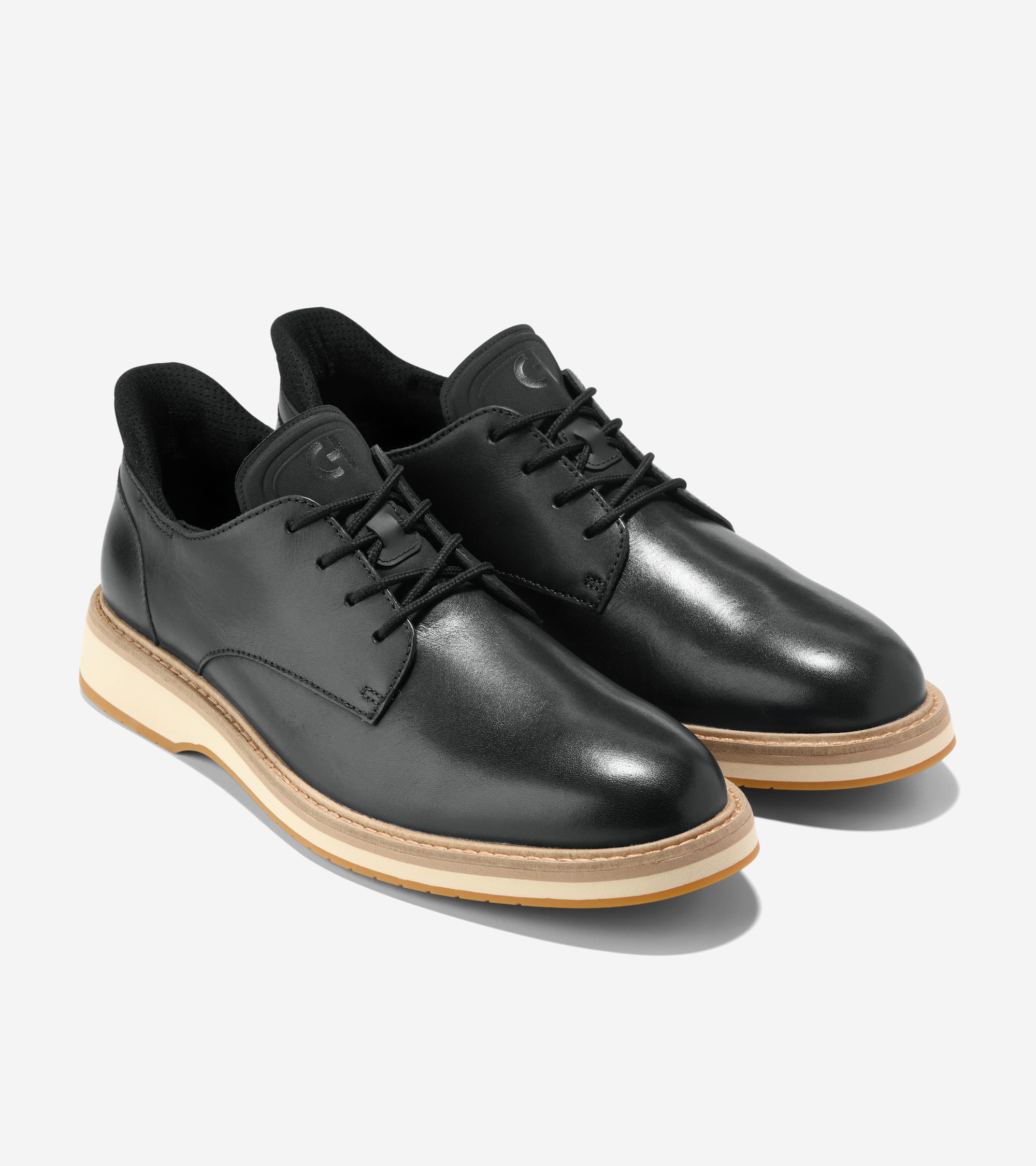 Men's Mansfield Grand Plain Toe Quick-On Oxfords
